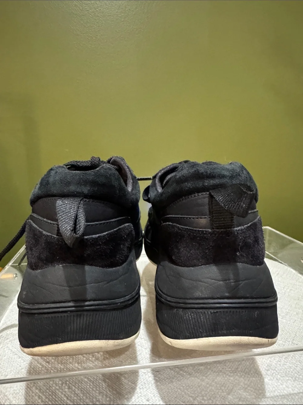 Tory Burch Black Platform Sneakers